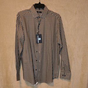 Men's Hart Schaffner Marx Long-Sleeve Button-Down Shirt, Size M